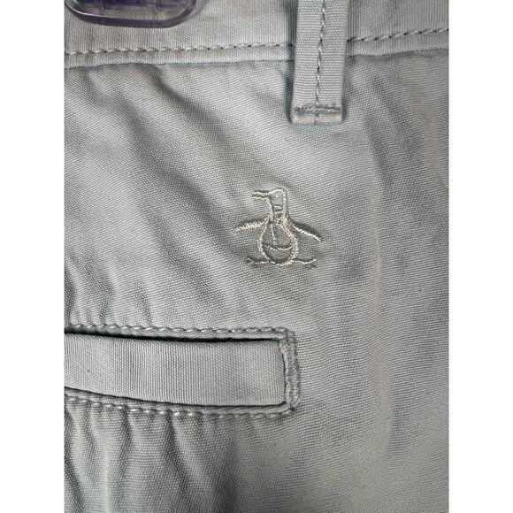 Penguin Shorts -Mens 36-Very Light Blue Chino - Picture 4 of 7